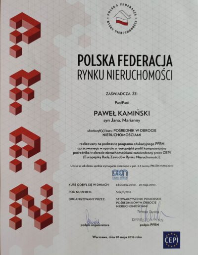 polska federacja rynku nieruchomości